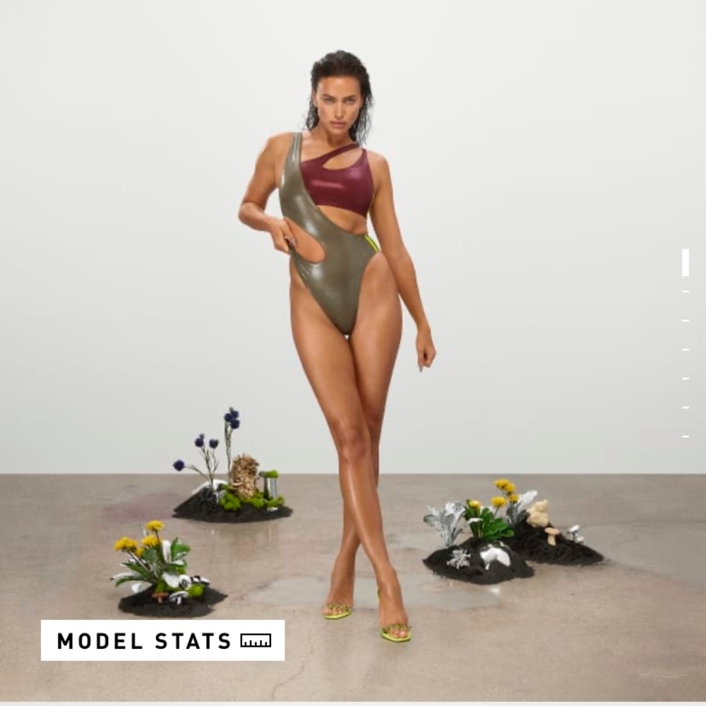 Ivy park one piece swim suit